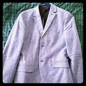 Beautiful H&M men’s blue blazer with elbow pads